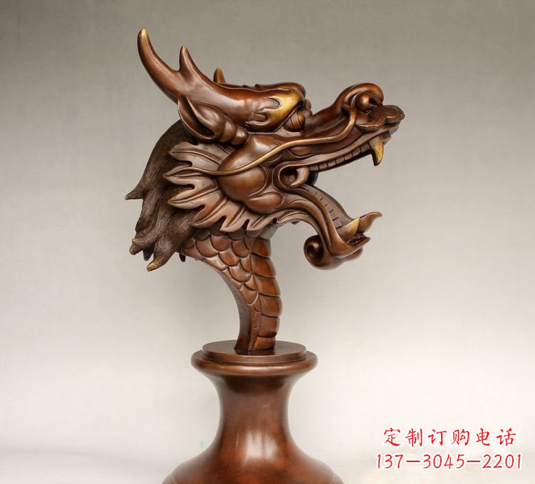 南通十二生肖兽首铜雕222