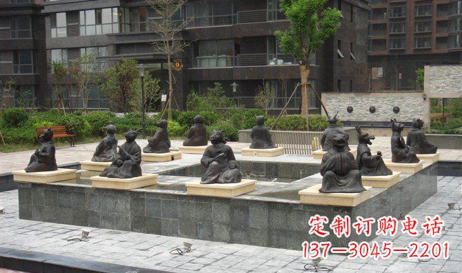 南通中领雕塑:传承十二生肖文化的铜雕精品