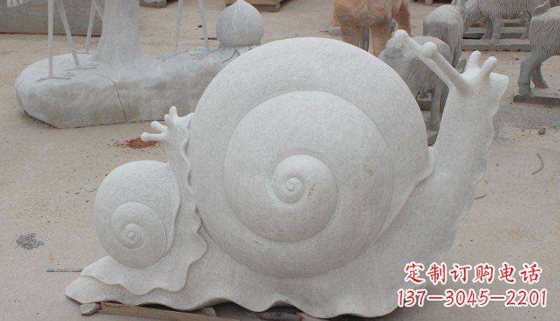 南通石雕蜗牛