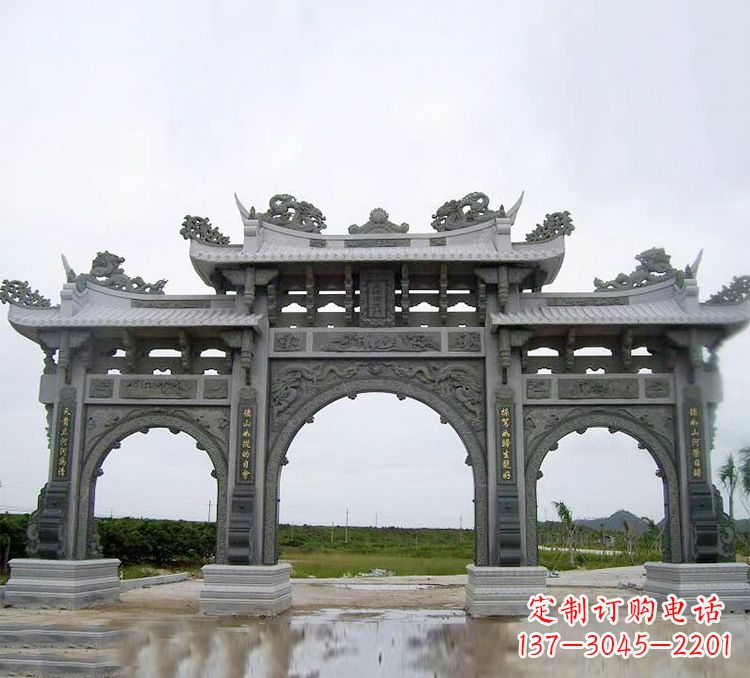 南通石牌坊 楼