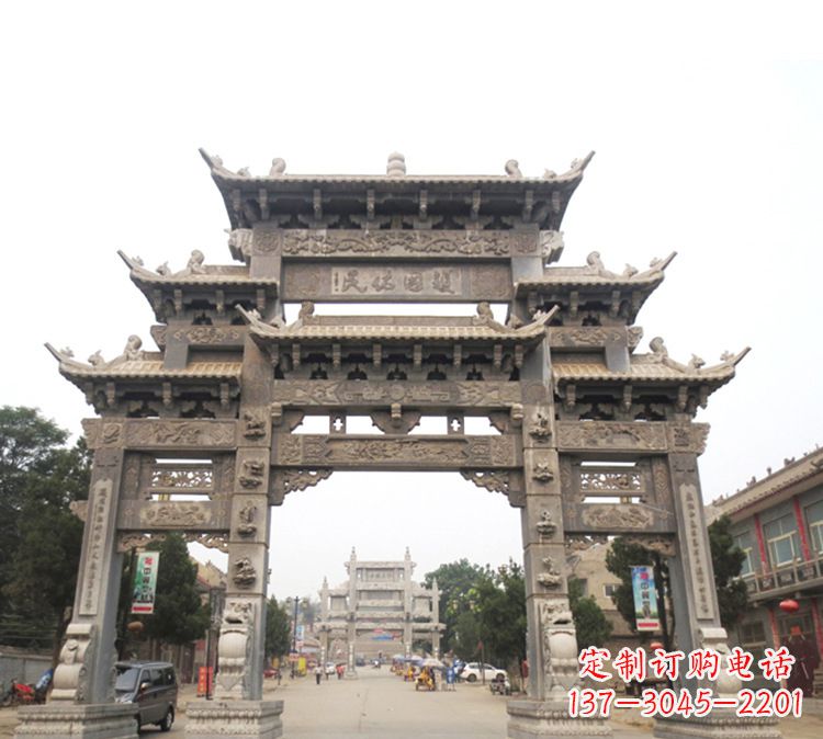 南通石牌坊 九楼