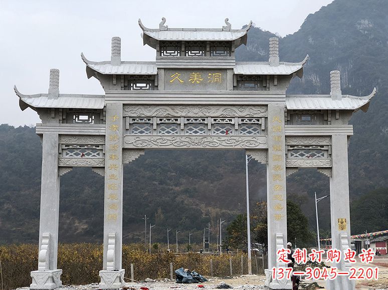 南通石牌坊 石雕