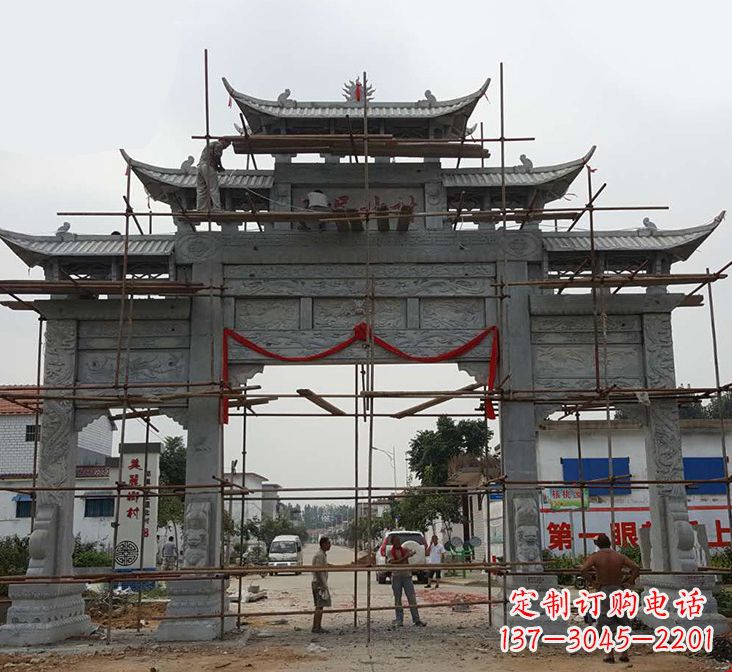 南通石牌坊雕塑