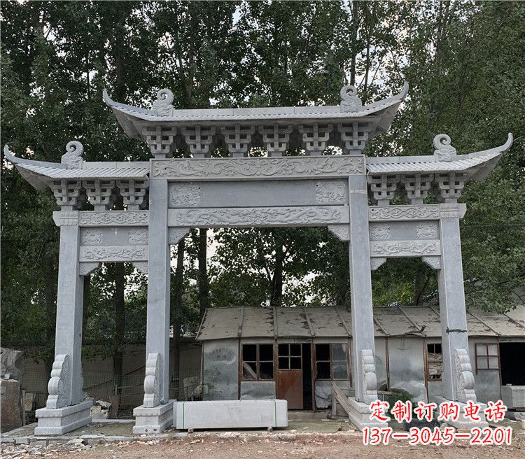 南通石牌坊石雕牌坊