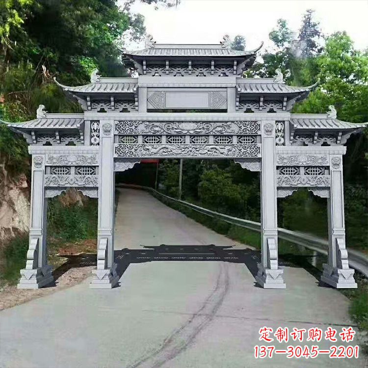 南通石牌楼青石牌坊