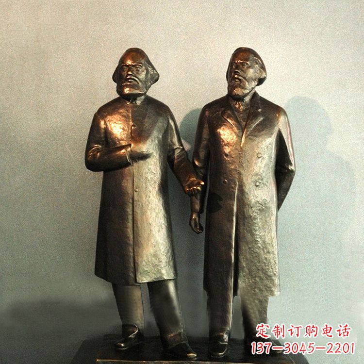 南通世纪伟人马克思和恩格斯雕塑