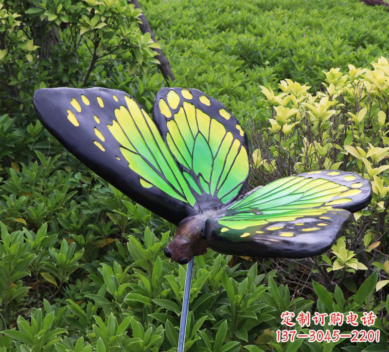 南通树脂仿真蝴蝶昆虫雕塑
