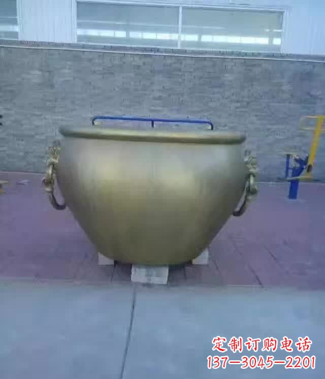 南通水缸铜雕塑