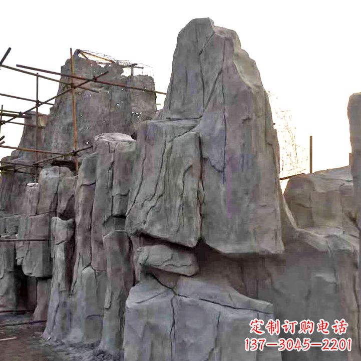 南通水泥塑石假山雕塑