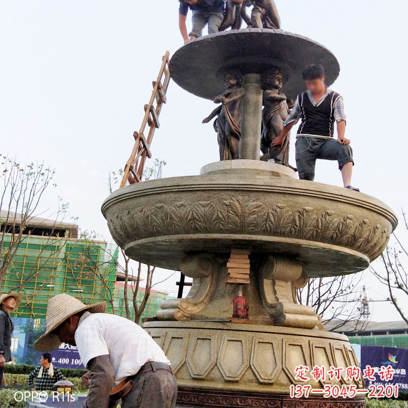 南通水头石雕喷泉