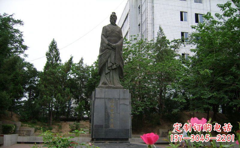 南通司马迁古代名人铜雕