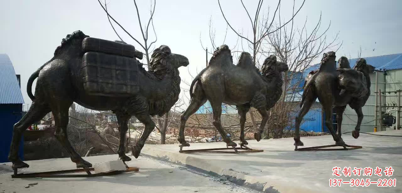 南通丝绸之路铜骆驼雕塑