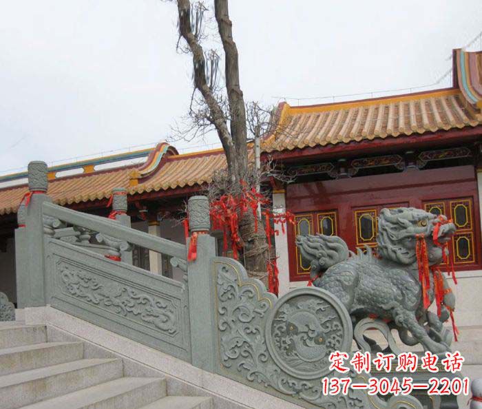 南通寺庙景观仿古石栏板