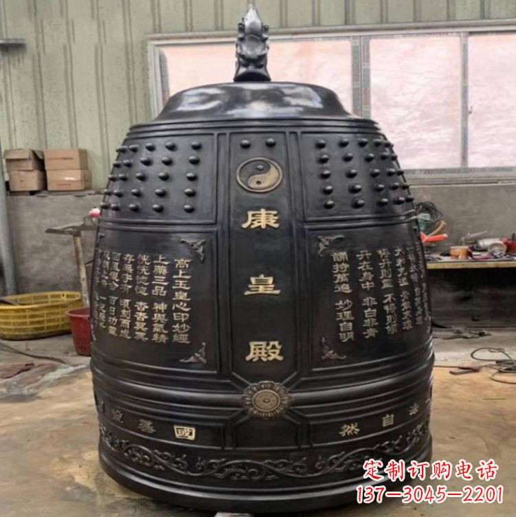 南通寺庙铜雕挂钟