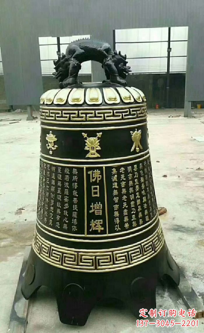 南通寺庙铜钟雕塑 (6)