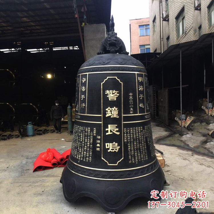 南通寺庙铜钟雕塑