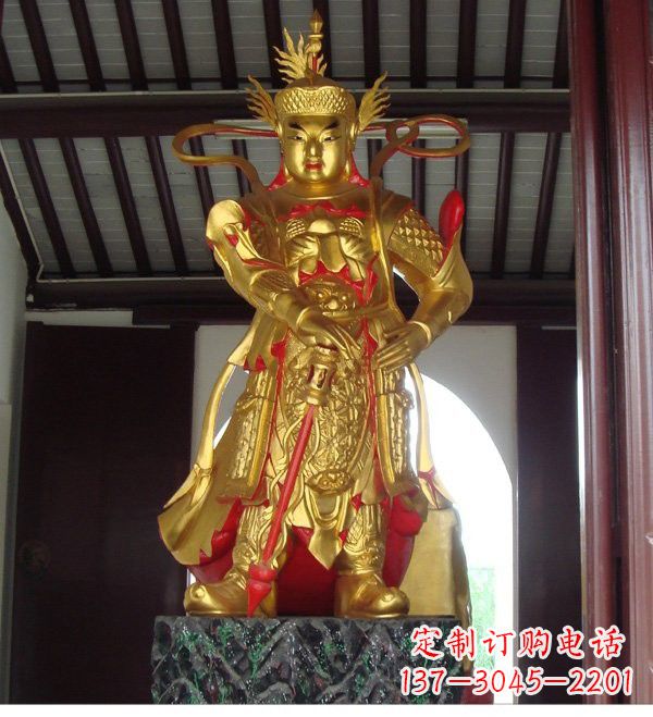 南通寺庙韦陀菩萨铜雕
