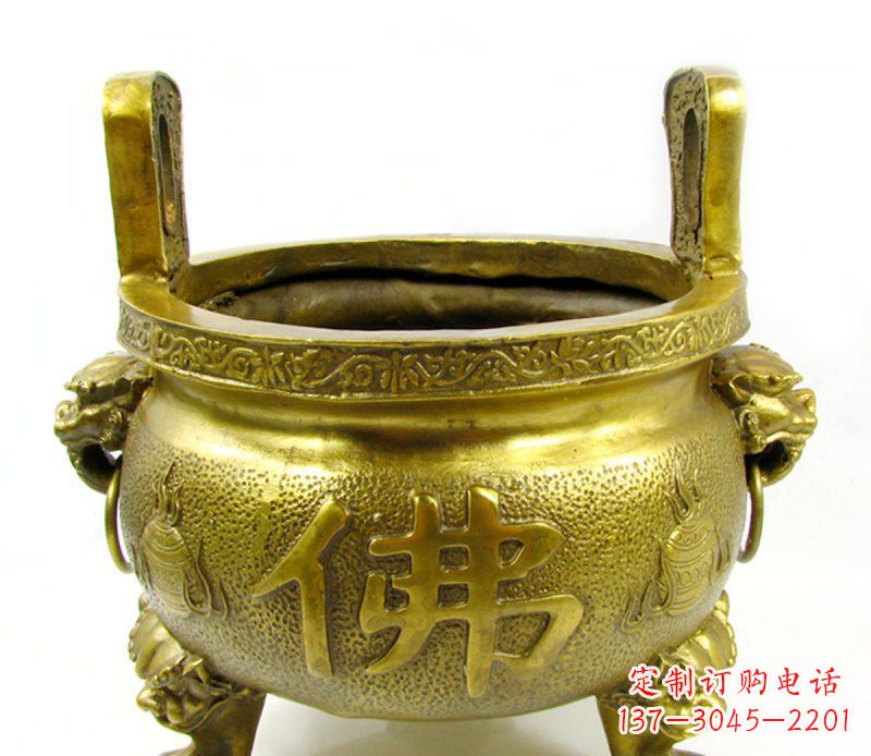 南通寺庙香炉铜雕 (6)