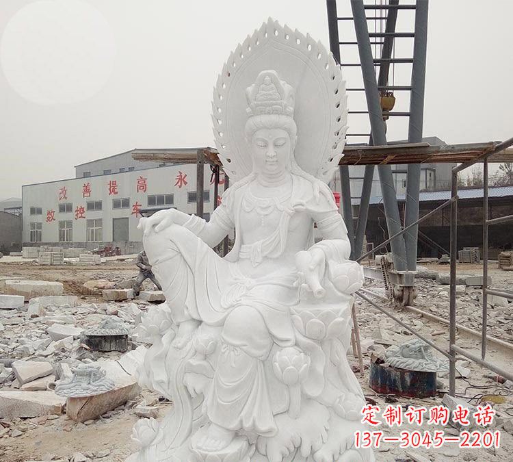 南通寺庙自在观音雕像