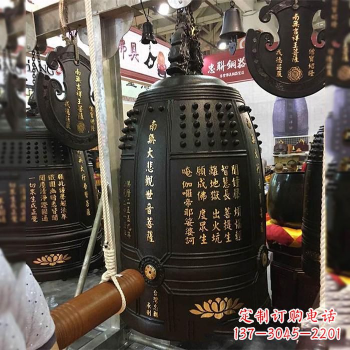 南通寺院挂钟铜雕塑