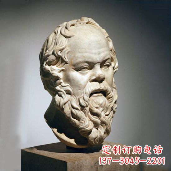 南通苏格拉底石雕头像