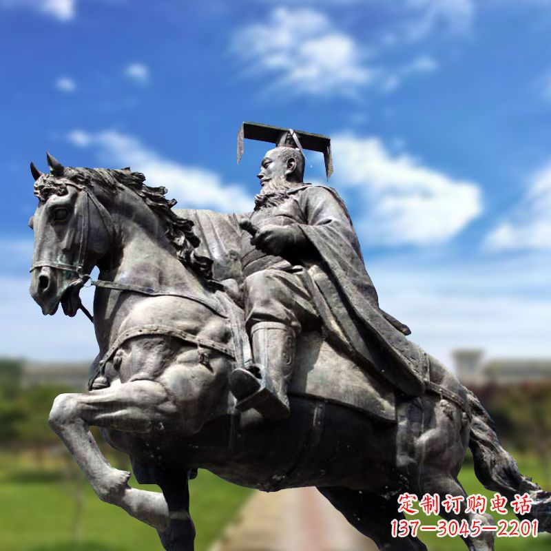 南通隋文帝骑马雕塑