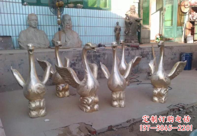 南通天鹅喷泉雕塑