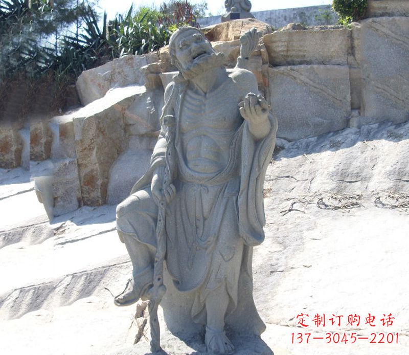 南通铁拐李八仙雕塑