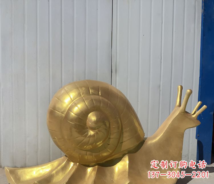 南通铜雕创意蜗牛雕塑