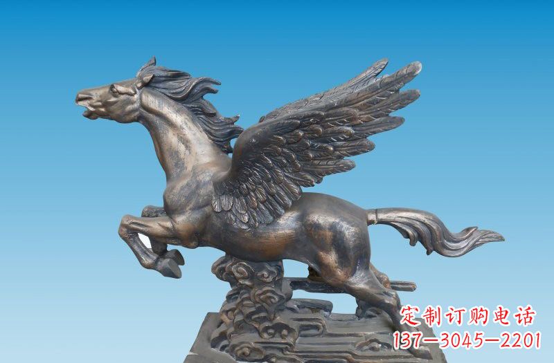 南通铜雕飞马222