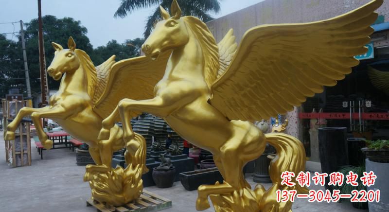 南通铜雕飞马