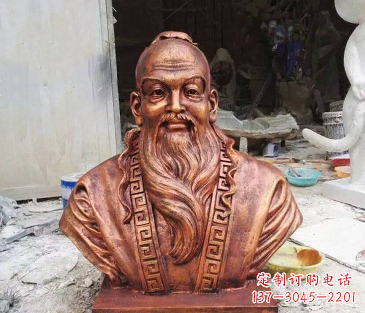 南通铜雕古代孙思邈人物雕塑