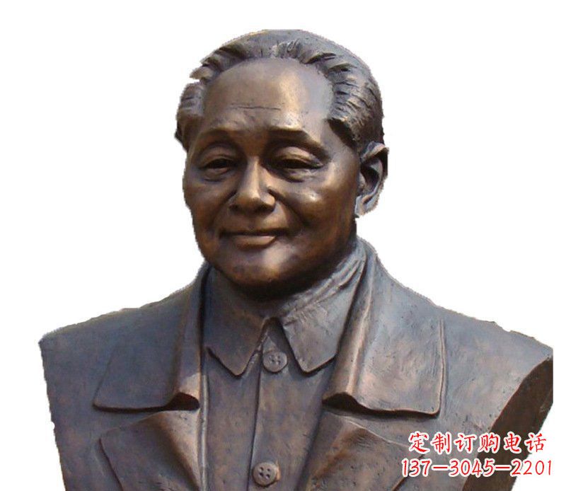 南通铜雕广场纪念伟人邓小平雕塑