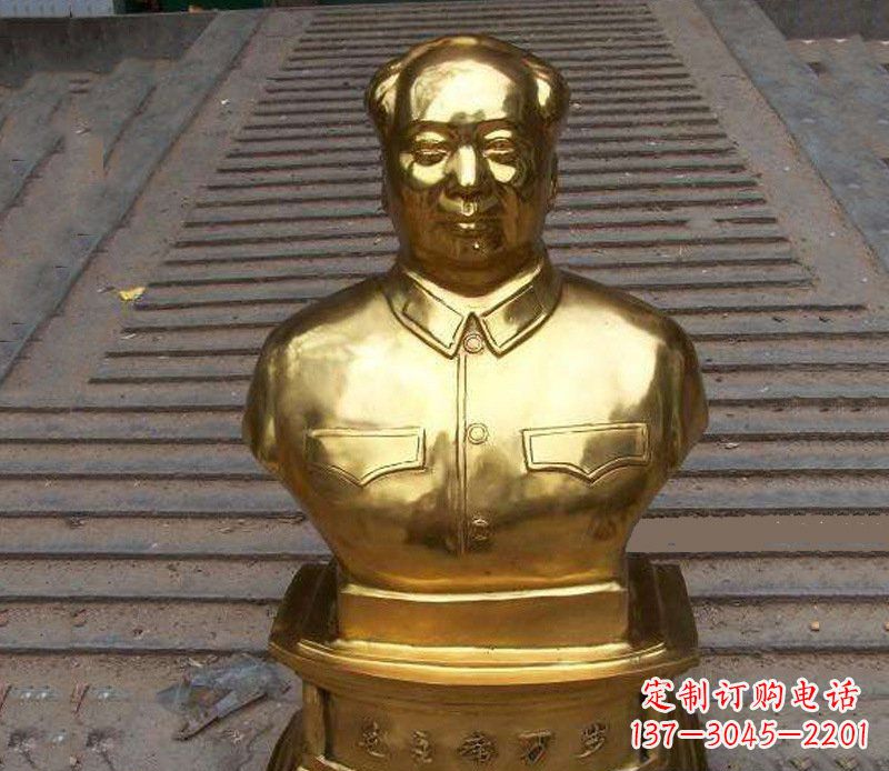 南通铜雕广场伟人雕塑摆件