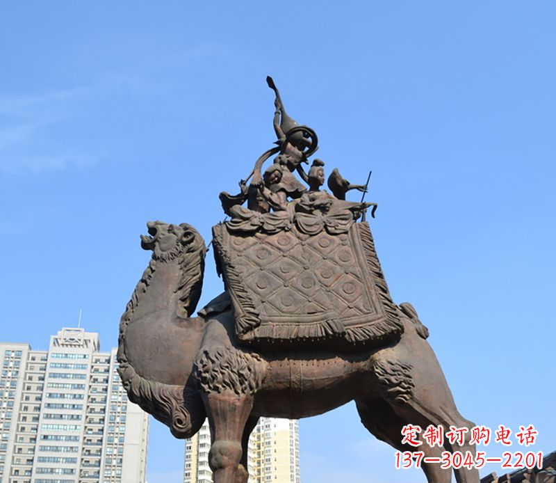 南通铜雕骆驼