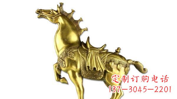 南通铜雕马公园动物雕塑