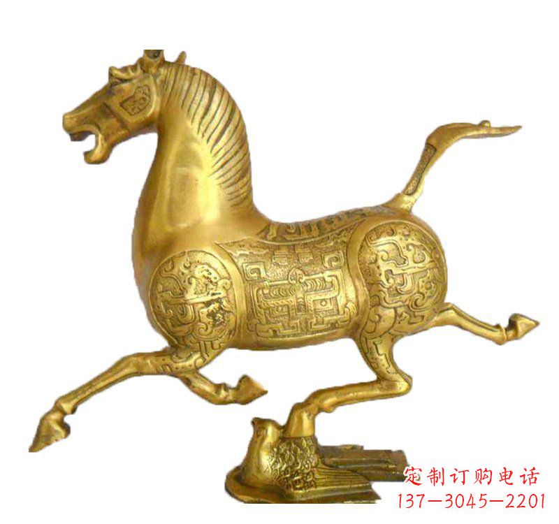 南通铜雕马踏飞燕