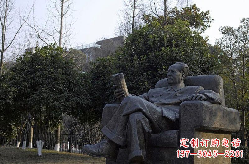 南通铜雕毛泽东伟人雕塑