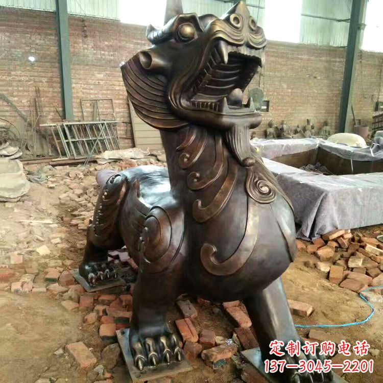 南通铜雕貔貅镇宅辟邪