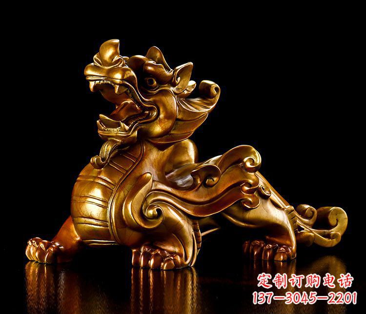 南通铜雕瑞兽貔貅