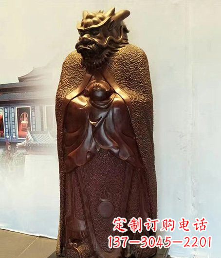 南通铜雕兽首人身十二生肖