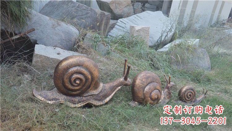 南通铜雕蜗牛