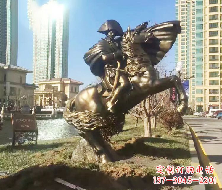 南通铜雕西方骑马雕塑人物