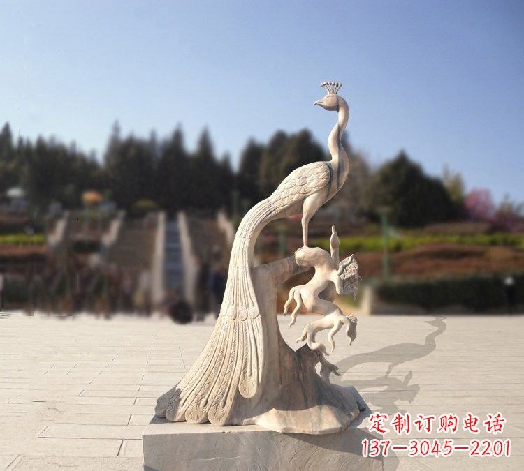 南通晚霞红孔雀石雕