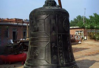 南通平安国泰，民安铜钟雕塑