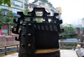 南通青铜钟铜雕，精美外观蕴藏深厚文化内涵