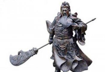 南通关羽青铜雕塑，传承历史的精神