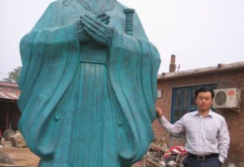 南通来自中国历史的经典孔子雕塑