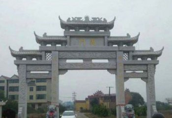 南通仿古牌坊石雕、精美绝伦