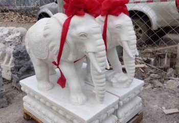 南通元宝驾驭的大象雕塑艺术